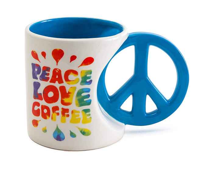 Peace & Love Coffee Mug
